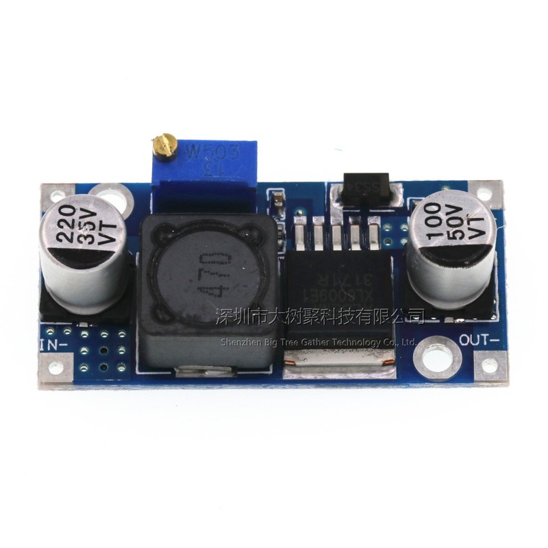 XL6009 / XL6019 DC-DC 升压电源模块输出可调 超LM2577 4A电流