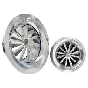 201不锈钢旋流风口中央空调远程射流风口圆形通风机场车站 出风口