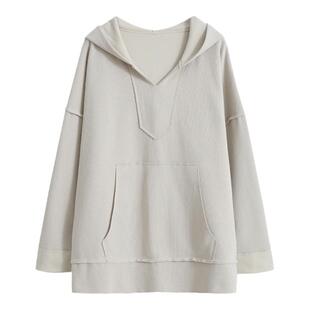 「GRNL」松弛症候 350G太古棉cleanfit慵懒廓形无性别连帽大卫衣