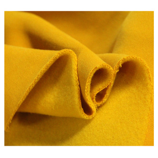 针织布料加厚抓绒保暖纯棉加绒高档秋冬运动裤卫衣服装面料柔软