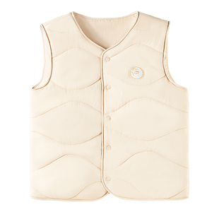 欧孕儿童婴儿宝宝马甲2025新款男童女童秋冬内搭外穿保暖背心坎肩