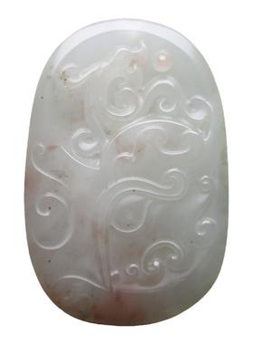 天然男女玉石冰种吊坠贵妃料生肖