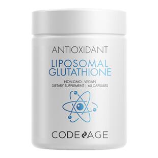美国Codeage脂质体还原型谷胱甘肽60粒liposomal  glutathione