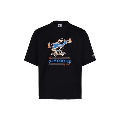 Adidas阿迪达斯男装2026夏季新款GFX TEE SS 2日常休闲T恤KY5739