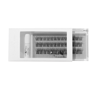 Dark Swan睫毛01款 嫁接睫毛套装自己接自然假睫毛女单簇