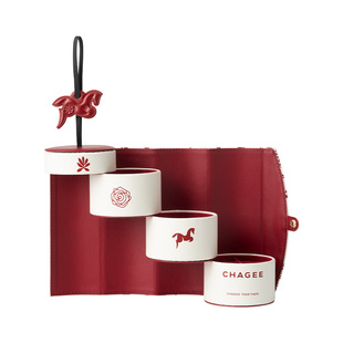 霸王茶姬「纸飞花系列首饰盒」收纳盒伴手礼送闺蜜高档精致2025款