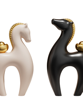 马上有钱摆件创意家居装饰品礼物