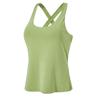 健身女孩性感含胸垫瑜伽服背心跑步美背运动上衣普拉提无袖T恤新