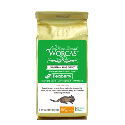 worcas印尼进口醇厚礼盒猫屎咖啡