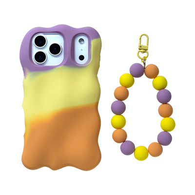 CLICHE时尚渐变硅胶苹果手机壳