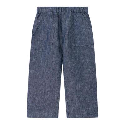 arbortree春秋长裤亚麻直筒裤