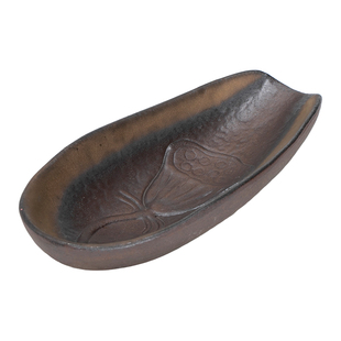 复古烧莲蓬茶则茶拨套装功夫茶具陶瓷醒茶荷茶勺茶铲茶艺工具配件