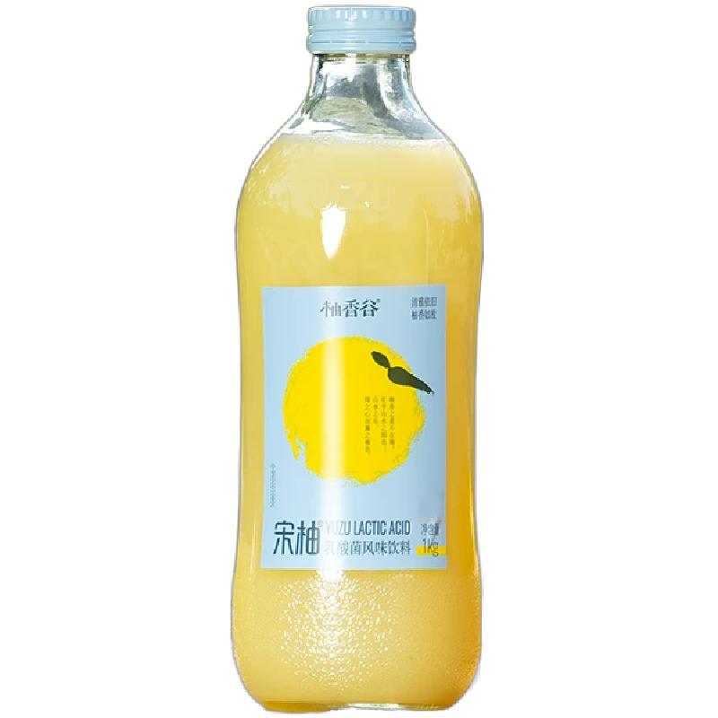 宋柚乳酸菌风味饮料1kg玻璃瓶装