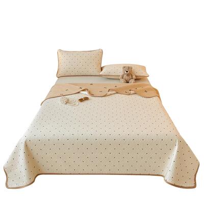 【A级母婴可用】全棉牛奶绒床盖