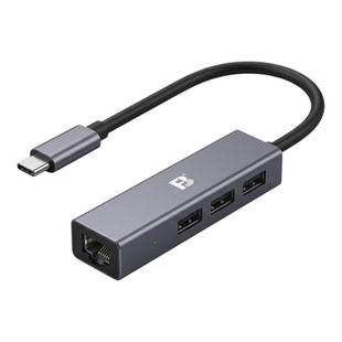 Type-C 3.2千兆网卡Mac免驱AX88179A手机Switch有线网卡HUB拓展坞