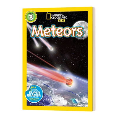 英文原版 National Geographic Kids Readers L3 Meteors 国家地理分级读物第3级 英文版 进口英语原版书籍
