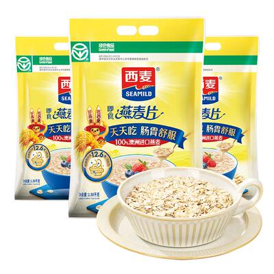 西麦燕麦片1980g大包装