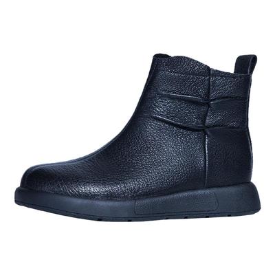 雪地靴女款2025新款真皮马丁靴