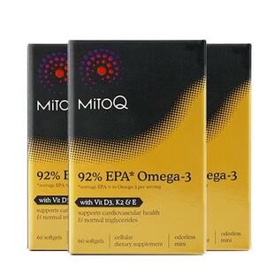 MitoQ深海鱼油omega3呵护心脑眼健康成人中老年高含量EPA平衡血脂