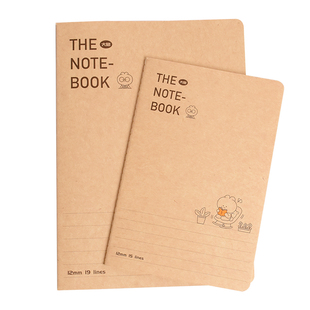 horn号角大格笔记12mm宽格笔记本子学生文具大行距笔记软抄车线本