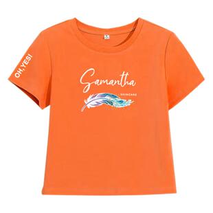 夏季新款纯棉短袖T恤女短款小个子舒适女士上衣宽松2026韩版洋气