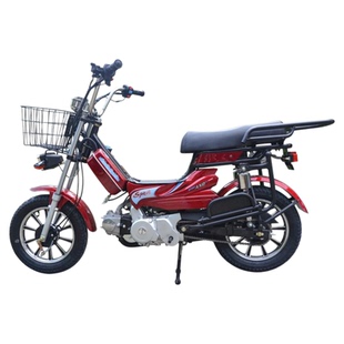 四冲程燃油摩托车48 70cc厂家直销新款钓鱼外卖建设发动机摩托车