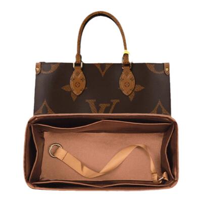 LVonthego托特内胆包绸缎面料