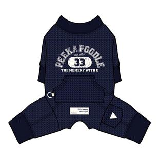 一阅心田菱格四脚服秋冬小型泰迪服装比熊宠物狗狗衣服纯棉加厚绒