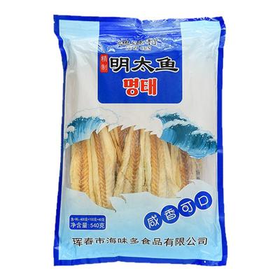 【带醋包干料包】延边特产明太鱼干540g明太鱼朝鲜族棒鱼手撕棒鱼
