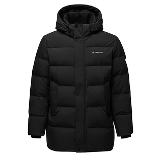 坦博尔2025年秋冬季新款羽绒服男短款连帽时尚百搭加厚保暖外套