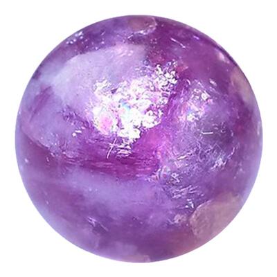 7A天然紫祖母晶散珠子手串