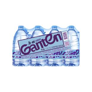 【同城送】百岁山景田Ganten饮用纯净水/天然泉水1.5L*12瓶/箱大