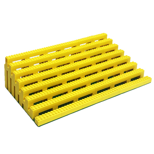 人仔展示盒架柜小人偶收纳盒透明亚克力防尘罩阶梯式站台拼插积木