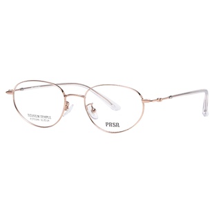 帕莎张靓颖同款九万字眼镜框女高级感小椭圆超轻纯钛近视可配度数