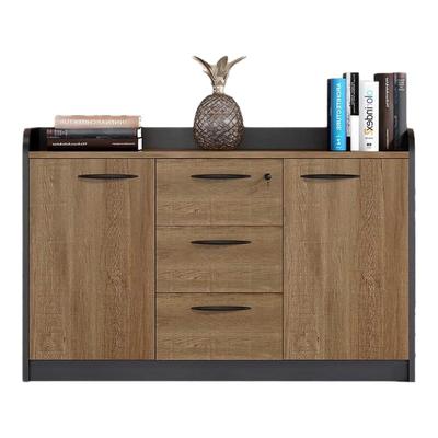 办公室木质文件柜矮柜茶水柜带锁