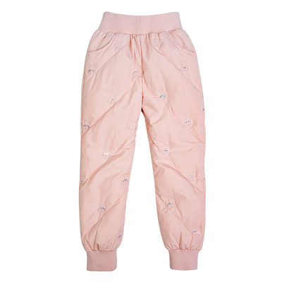 儿童羽绒裤女童外穿内穿女孩高腰