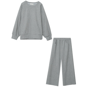 胖仙女莹莹大码女装胖mm秋冬宽松运动卫衣时尚高腰阔腿裤孕妇套装