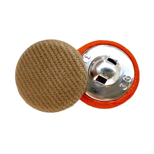 浅驼色衬衫布包扣床头翻新沙发软包纽扣浅卡其窗帘铁环diy拉扣子