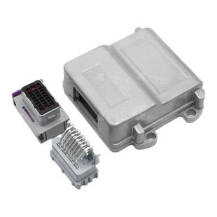 24P24孔24针汽车接插件连接器ECU铝壳电脑控制器PCB线路板控制板