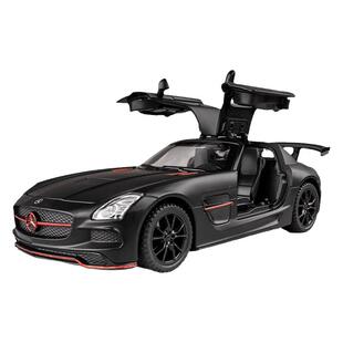 奔驰SLS AMG跑车合金汽车模型仿真1:24/32儿童玩具车摆件男孩礼物