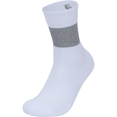 亚瑟士男女舒适透气运动中长筒袜