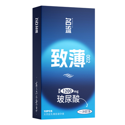 名流超薄玻尿酸避孕套家庭装100只安全情趣颗粒官方正品旗舰店byt