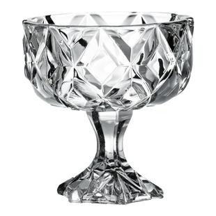 网红高脚雪糕冰淇淋杯玻璃甜品碗ins酸奶水果布丁冰激凌玻璃杯子