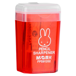晨光米菲垃圾桶卷笔刀儿童小学生削笔刀小型便携式迷你小巧型手动削笔器小转笔刀铅笔刀幼儿园女孩卷笔器