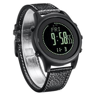 司博威登山海拔高度钓鱼气压指南针温度户外多功能电子手表防水