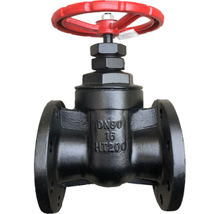 远大阀门燎原Z45T-16铸铁水手动暗杆铜芯防护法兰闸阀DN25-DN200