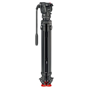 Sachtler沙雀FSB 8 Mk II 75/2 AL MS萨拿中置碳纤维三脚架液压云台双管摄像机拍电影采访三角架