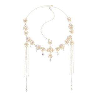 异域风古国公主流苏额头链头饰复古民族风古装项链敦煌旅游发饰