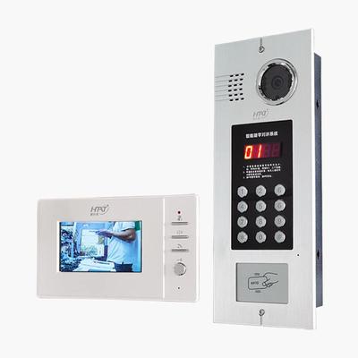 楼宇可视对讲门禁系统人脸识别门铃小区单元门主机配件别墅装饰