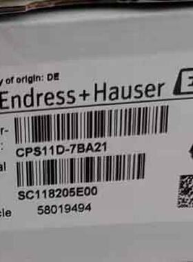 议价现货CPS11D-7BA21正品EH数字式PH电极CPS11D-7BA21感测器议价
